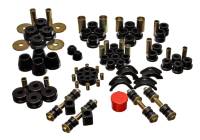 Energy Suspension - Energy Suspension 74-78 Nissan 260Z/280Z Black Hyper-Flex Master Bushing Set - 7.18102G - Image 2