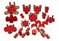 Energy Suspension - Energy Suspension 74-78 Nissan 260Z/280Z Red Hyper-Flex Master Bushing Set - 7.18102R - Image 1