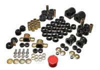 Energy Suspension - Energy Suspension 91-94 Nissan Sentra/NX1600/2000 Black Hyper-Flex Master Bushing Set - 7.18104G - Image 3