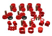 Energy Suspension - Energy Suspension 90-96 Nissan 300ZX Red Hyper-Flex Master Bushing Set (Sway bar end link bushings a - 7.18105R - Image 3