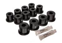 Energy Suspension - Energy Suspension 80-86 Nissan 720 & Hardbody Pickup 2WD Black Rear Leaf Spring Bushing Set - 7.2101G - Image 2