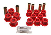 Energy Suspension - Energy Suspension 06/86-97 Nissan 720/Hardbody P/U 4WD Red Front Leaf Spring Bushing Set - 7.2102R - Image 3