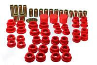 Energy Suspension 02-09 350Z / 03-07 Infiniti G35 Coupe Red Rear Control Arm Bushing Set - 7.3122R