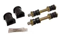 Energy Suspension - Energy Suspension 86-97 Nissan 720 & Hardbody PickUp 4WD Black 20mm Front Sway Bar Frame Bushings - 7.5109G - Image 1