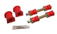 Energy Suspension - Energy Suspension 86-97 Nissan 720 & Hardbody PickUp 4WD Red 20mm Front Sway Bar Frame Bushings - 7.5109R - Image 1