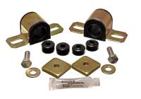 Energy Suspension - Energy Suspension 95-98 Nissan 240SX (S14) Black 27mm Front Sway Bar Frame Bushings (Sway bar end li - 7.5114G - Image 1
