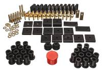 Energy Suspension - Energy Suspension 64-78 Toyota FJ40 Land Cruiser Black Hyper-Flex Master Bushing Set - 8.18105G - Image 2