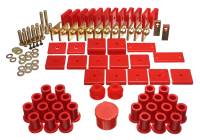 Energy Suspension - Energy Suspension 64-78 Toyota FJ40 Land Cruiser Red Hyper-Flex Master Bushing Set - 8.18105R - Image 2