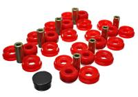 Energy Suspension 03-09 Lexus Gx470 / 07-09 Toyota FJ Cruiser Red Rear End Control Arm Bushing Set - 8.3129R