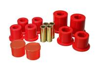Energy Suspension 10-20 Toyota 4Runner/Lexus GX460 Front Control Arm Bushing Set - Red - 8.3139R