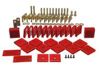 Energy Suspension - Energy Suspension Toy Land Cruiser Bodymount Set - Red - 8.4104R - Image 1