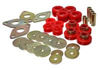 Energy Suspension - Energy Suspension Body Mount Set-Reg Access & Dbl Cab - Red - 8.4109R - Image 2