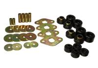 Energy Suspension 01-04 Toyota Tacoma Prerunner Body Bushing Mount Set - Black - 8.4112G