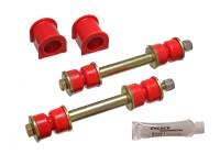 Energy Suspension - Energy Suspension 89 Toyota 4Runner 2/4WD Red 24mm Complete Front Sway Bar Bushing Set - 8.5106R - Image 3