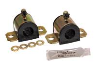 Energy Suspension - Energy Suspension 03-06 Toyota Corolla/Matrix Black 24mm Front Sway Bar Bushing Set (Greaseable Fram - 8.5128G - Image 1