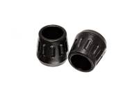 Energy Suspension Universal Black 1-3/8in OD x 1/2in McPherson ID Strut Bump Stop Set - 9.6111G
