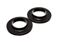 Energy Suspension Universal 2 1/8in ID 3 3/4in OD 3/4in H Black Coil Spring Isolators (2 per set) - 9.6118G
