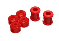 Energy Suspension - Energy Suspension 88-98 GM Silverado 1/2 Ton C-10/C1500 P/U 2WD Red Front Shock Bushing Set - 9.8137R - Image 3