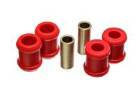 Energy Suspension - Energy Suspension 88-98 GM Silverado 1/2 Ton C-10/C1500 P/U 2WD Red Rear Shock Bushing Set - 9.8138R - Image 2