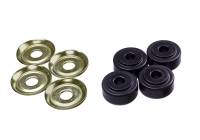 Energy Suspension Black Shock Tower Bushing Set 7/8in Nipple 3/8in ID 1-1/4in OD - 9.8177G