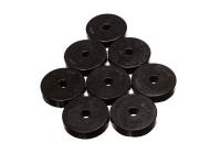 Energy Suspension - Energy Suspension Polyurethane Pad Set - 2 9/32in OD x 7/16in Hole ID x 1/2in Height - Round Black - 9.9528G - Image 1