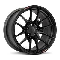 Enkei GTC02 18x10.5 5x114.3 45mm Offset 75mm Bore Matte Black Wheel - 534-8105-6545BK
