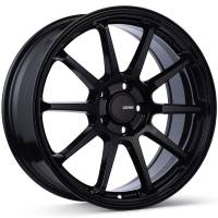 Enkei PX-10 18x8 5x114.3 45mm Offset 72.6mm Bore Gloss Black Wheel - 536-880-6545BK