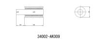 HKS - HKS UNIVERSAL EX H/M SUS 130-65 w/o tail (MOQ: 8pcs) - 34002-AK009 - Image 2