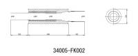 HKS - HKS Universal Stainless Hi Power 130mm Titanium Muffler - 34005-FK002 - Image 2