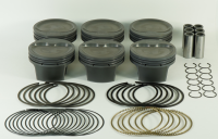 Mahle MS Piston Set Chevy SB 359ci 4.040in Bore 3.48/3.5 Stroke 5.7 Rod .927 HD Pin -20cc 8.9CR - 197751440