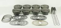 Mahle - Mahle MS Piston Set SBC 400ci 4.125in Bore 3.5/3.75stk 6.125/6in Rod .927 Pin 12.3/13.1 CR Set of 8 - 197753325 - Image 2