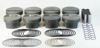 Mahle - Mahle MS Piston Set GM LS 376ci 4.07in Bore 3.622in Stk 6.125in Rod .927 Pin -4cc 10.1 CR Set of 8 - 930223170 - Image 3