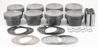 Mahle - Mahle MS Piston Set Ford 281ci 3.551in Bore 3.543stk 5.933in Rod .866 Pin -16cc 9.3 CR Set of 8 - 930256052 - Image 2