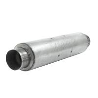 MBRP - MBRP Universal Quiet Tone Muffler 4in Inlet/Outlet 24in Body 6in Dia 30in Overall Aluminum - M1004A - Image 2