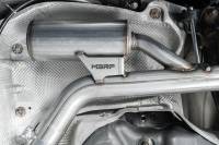 MBRP - MBRP 15-17 VW 2.0L Turbo Golf GTI MK7 3in T304 Cat Back Exhaust w/ Dual Split Rear Exit - S46063CF - Image 2