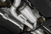 MBRP - MBRP 2022 Volkswagen Golf R MK8 3in Cat-Back Quad Split Rear Valve Delete Exhaust - S4612304 - Image 2
