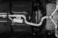 MBRP - MBRP 2022 Volkswagen Golf R MK8 3in Cat-Back Quad Split Rear Valve Delete Exhaust - S4612304 - Image 4