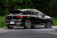 MBRP - MBRP 2022 Volkswagen Golf R MK8 T304 Stainless Steel 3in Cat-Back, Quad Rear Exit- Carbon Fiber Tip - S46133CF - Image 4