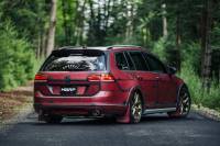 MBRP - MBRP 17-19 VW Golf Sportwagen/Alltrack 1.8T T304SS 3in Cat-Back 2.5in Dual Split Rear w/ CF Tips - S46183CF - Image 4