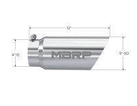 MBRP - MBRP Universal Tip 5 O.D. Dual Wall Angled 4 inlet 12 length - T5053 - Image 3