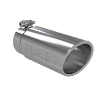 MBRP - MBRP Universal Tip 4in O.D. Angled Rolled End 3 inlet 10 length - T5112 - Image 2