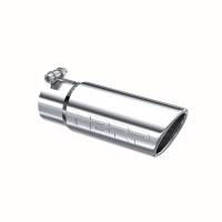 MBRP - MBRP Universal Tip 3in O.D. Angled Rolled End 3 inlet 10 length - T5115 - Image 2