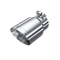 MBRP - MBRP Universal Tip 4in O.D. Dual Wall Angled 3in inlet 8in length T304 - T5122 - Image 2