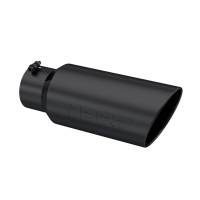 MBRP - MBRP Universal Tip 7in O.D. Rolled End 5in inlet 18in length Black - T5127BLK - Image 2