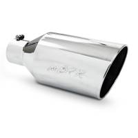 MBRP - MBRP Universal Tip 8in O.D. Rolled End 4in inlet 18in length T304 - T5128 - Image 1