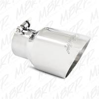 MBRP Universal Tip 4.5in O.D. Dual Wall Angled 3in inlet 8in length T304 - T5151