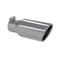 MBRP - MBRP Universal Tip 4in OD 2.75in Inlet 10in Length Angled Rolled End T304 - T5157 - Image 2