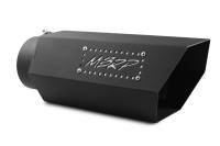 MBRP - MBRP Universal Hex Tip 5in Inlet 16in Length w/ Logo - Black Coated - T5166BLK - Image 1