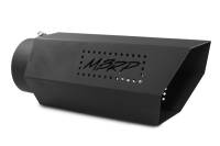 MBRP - MBRP Universal Hex Tip 5in Inlet 16in length w/o Logo - Black Coated - T5167BLK - Image 1
