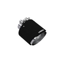 MBRP - MBRP Universal Carbon Fiber Tip 2.5in ID / 5in OD Out / 6.5in Length Angle Cut Dual Wall - T5190CF - Image 1